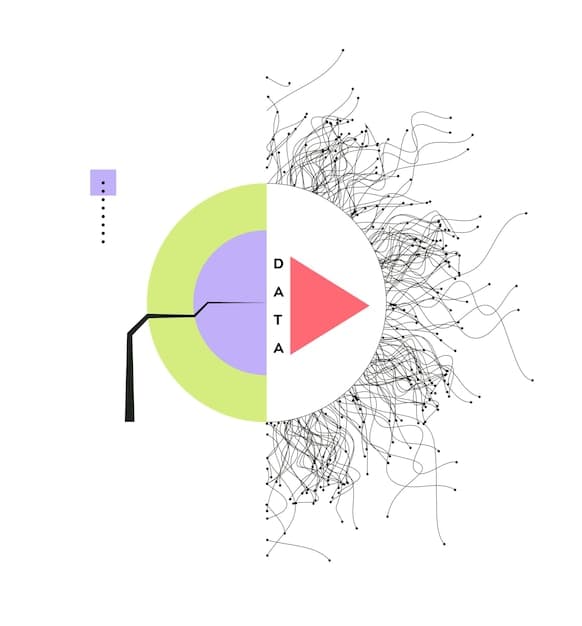 A conceptual illustration of diverse data streams converging into an AI system, symbolizing the effort to address bias and ensure fairness in algorithmic evaluations. The image should convey the idea of inclusive data and ethical AI development.