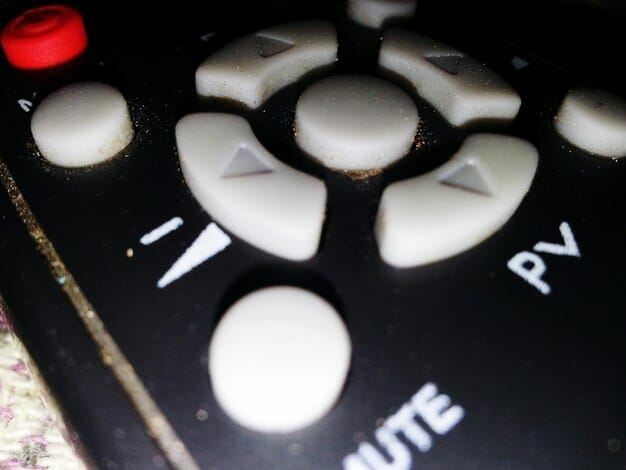 A close-up of the back panel of a modern 4K TV, highlighting the various input ports such as HDMI, USB, and Ethernet. The focus is on the labels and ports, illustrating connectivity options for streaming devices and sound systems.