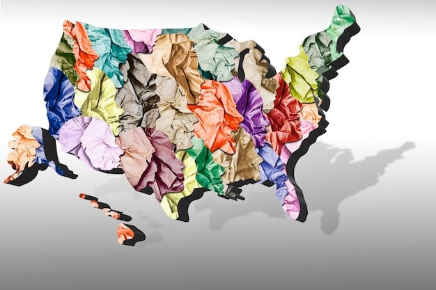 A map of the United States, highlighting different regions with varying content offerings (e.g., more indie films on the West Coast, more documentaries in the Northeast). The image visually represents the regional differences in streaming content.